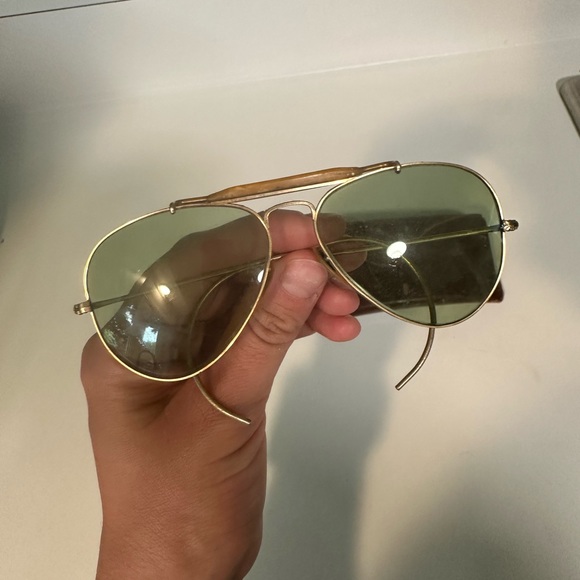 Vintage Ray-Ban 1970s Shooting Sunglasses - Picture 1 of 6